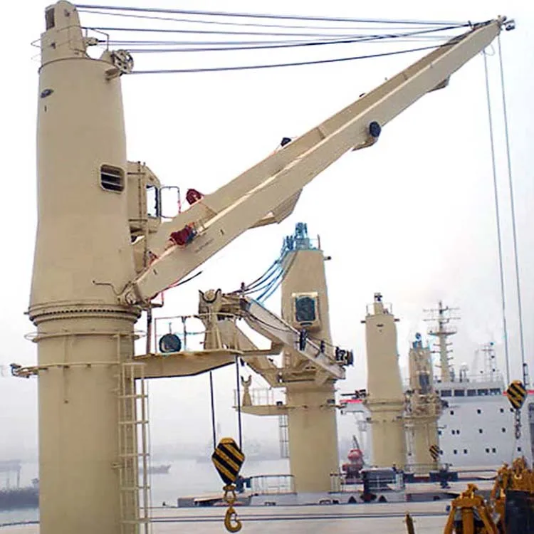 80 Tons Hydraulic Marine Deck Crane For Sale Buy Marine Crane,Marine