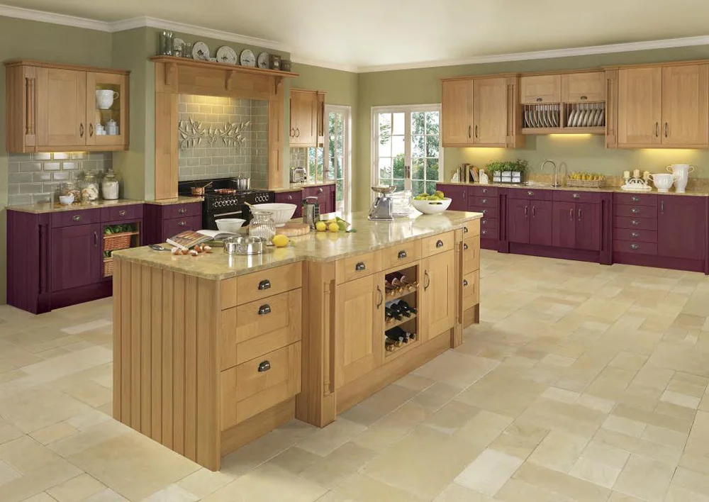 Amerika Serikat Maple Wood Dapur Cabinet Di Tiongkok Kabinet Amerika Serikat Maple Wood Dapur Cabinet Di Tiongkok Kabinet Desain Sederhana