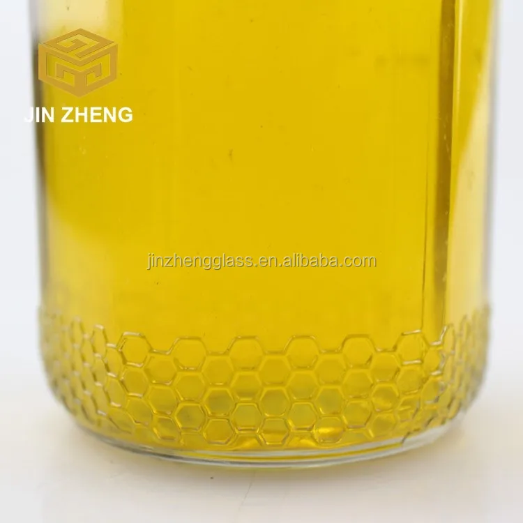 High Quality Glass Honey Jar For Shaped 380ml Glass