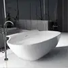 Economic Cost Artificial Stone Acrylic Free Standing Bath Tub