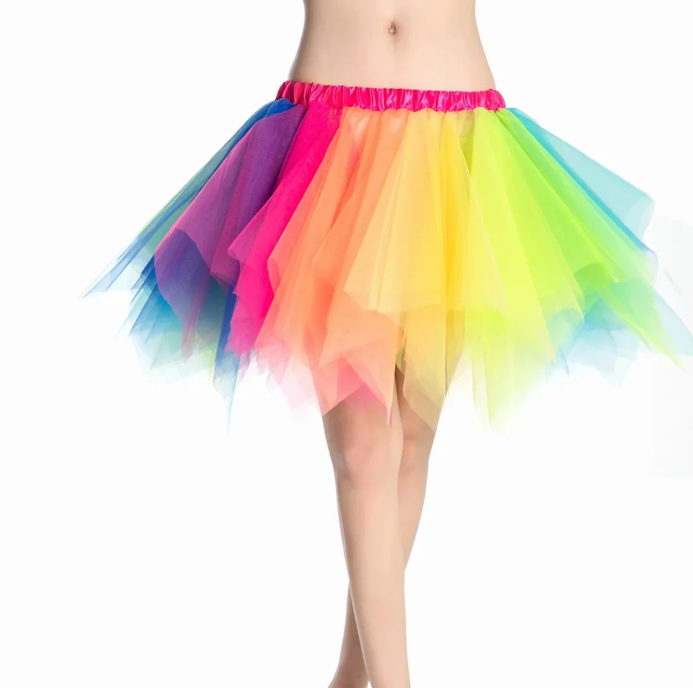 rainbow tutu dress for adults