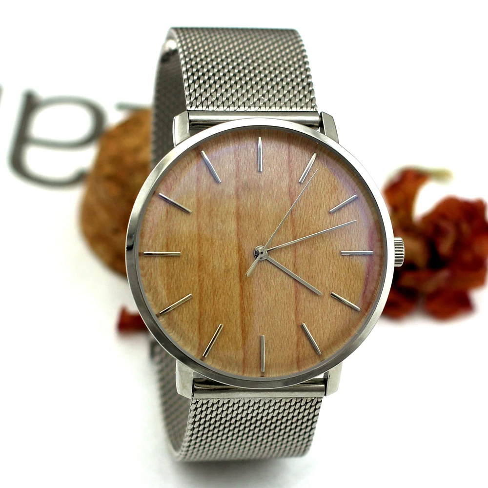 mens watches wood face