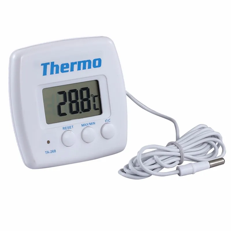 Liweihui instant read digital have maximum minimum most accurate thermometer with room temperature TA268A