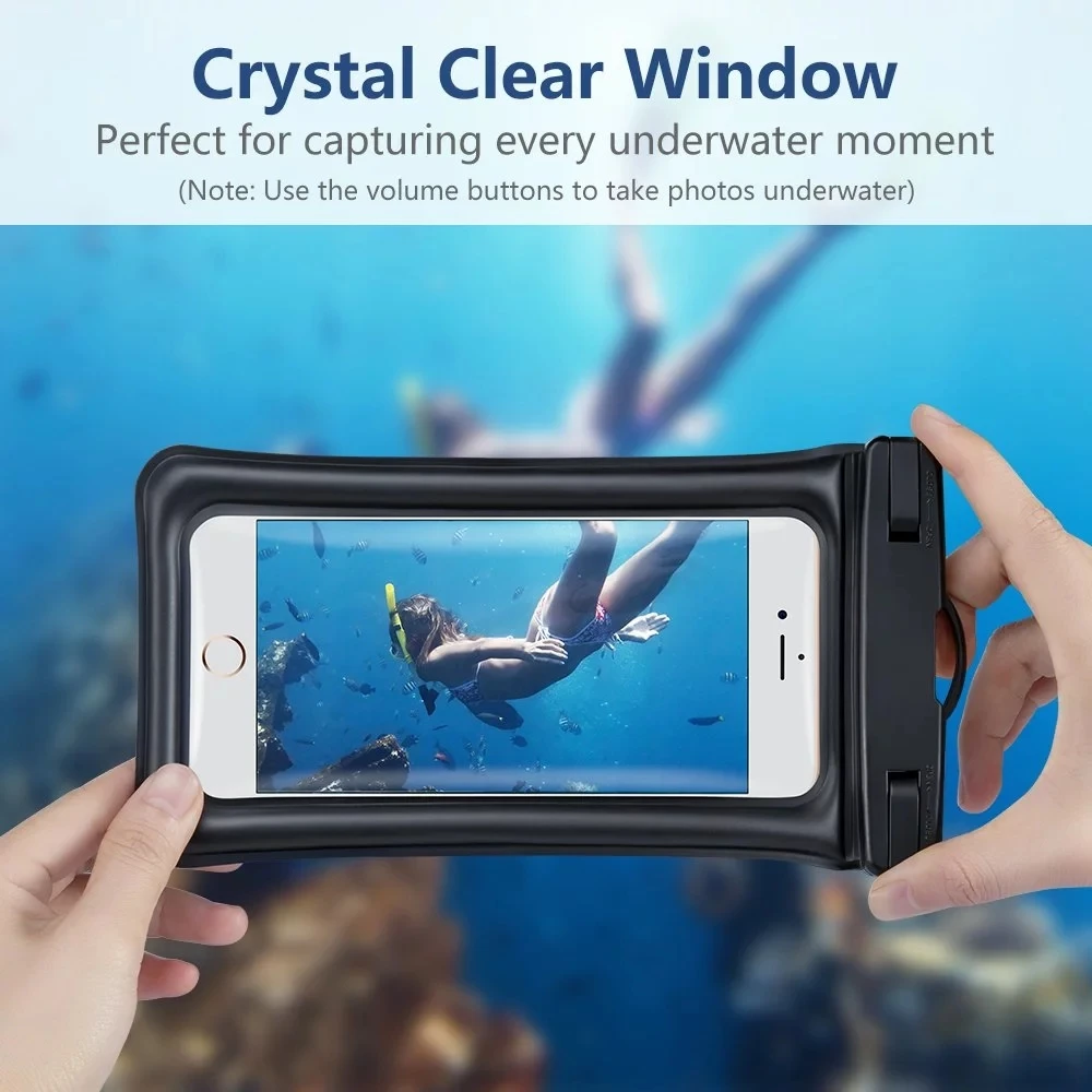 Universal Waterproof Mobile Phone Case For Iphone X 8 7 Case Clear Pvc