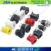 5.5mm dc power panel mount jack connector/ 2.1mm or 2.5mm chassis dc socket plug