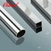 304 316 round rectangle shaped stainless steel tube