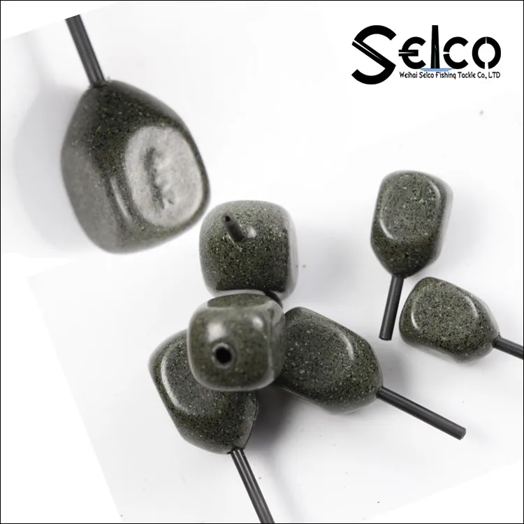 Coated Inline Square Pear Carp Lead Carp Fishing Lead Weights Buy