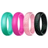 2019 New Style Ladies' Silicone Wedding Ring Set Casual Style Christmas Presents