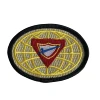 Economical custom fabric embroidery patch for jackets