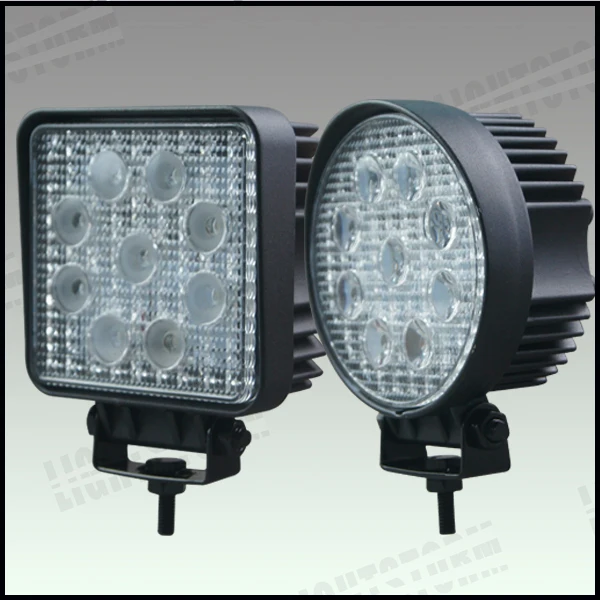 Hete Verkoop 2200lm 12v 24v Rond Vierkant Trekker Lamp 27w Led ... Hete Verkoop 2200lm 12v 24v Rond Vierkant Trekker Lamp 27w Led ...