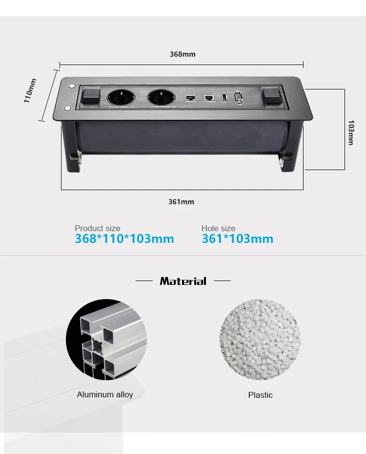 Plug Socket Custom Made Custom Made Electric Outlet Plug Uk Power Extension Socket With Usb ...
