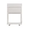 Customized Aluminum Alloy Louver Roller Shutter Windows for home