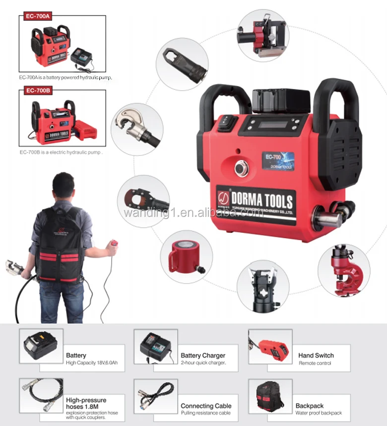 High Quality China EC-700 Standard Battery Rescue Mute Pump