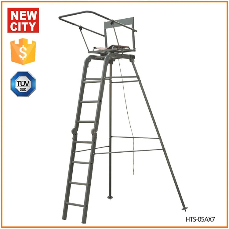 High Quality Wholesale 2m One Man Aluminum Ladder Tree Stand Ladder