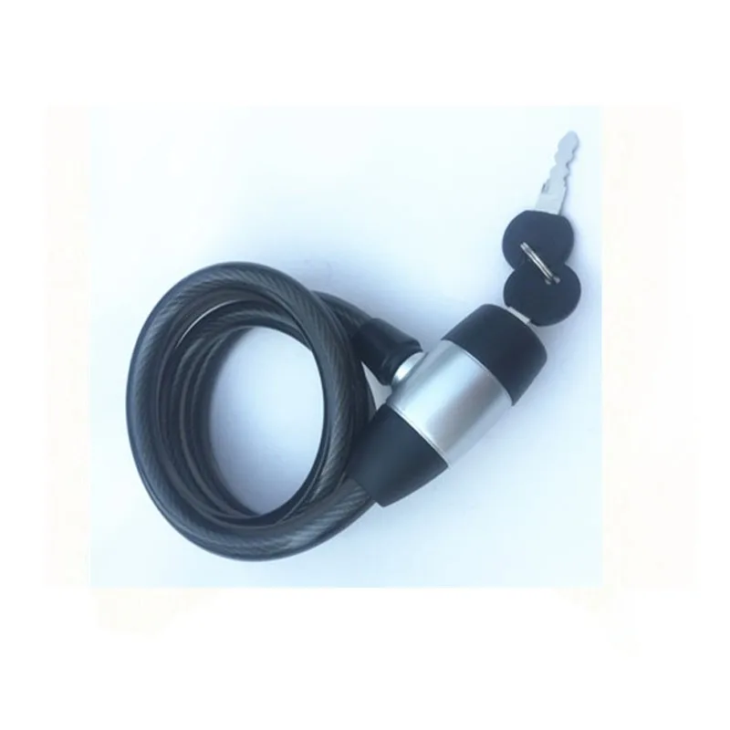 High Quality Steel Black Cable Lock Bike Lock