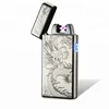 Good electronic USB lighter electric arc flame lighter custom printed metal arc cigarette lighters custom disposable