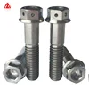 High strength customized bolt with wire hole