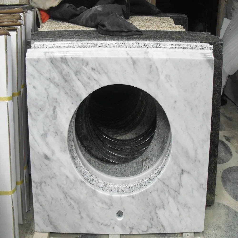 White Marble Countertop Vanity Top,High Quality White Marble Countertop ...