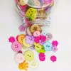 Custom shape wood buttons collections for paper craft use