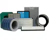 Pre filter, HEAP filter, Active carbon filter
