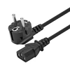 AC POWER PLUG european power extension cord VDE certification