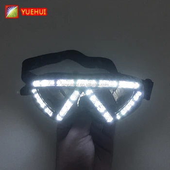 led light goggles