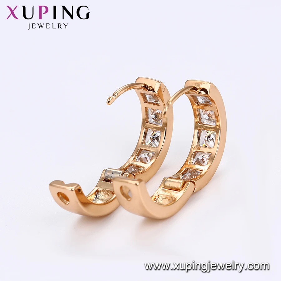 29255 Xuping מוגבל להזמין כמות להראות קידום מכירות מחיר תכשיטי 18K זהב מצופה אופנה האגיס עגיל לנשים
