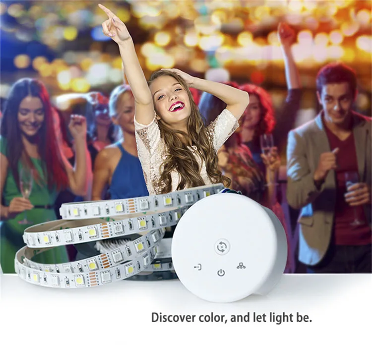 Hot selling! WiFi+RF wifi led rgbw rgb controller with 24key ir remote for led strip 5mm by SmartPhone