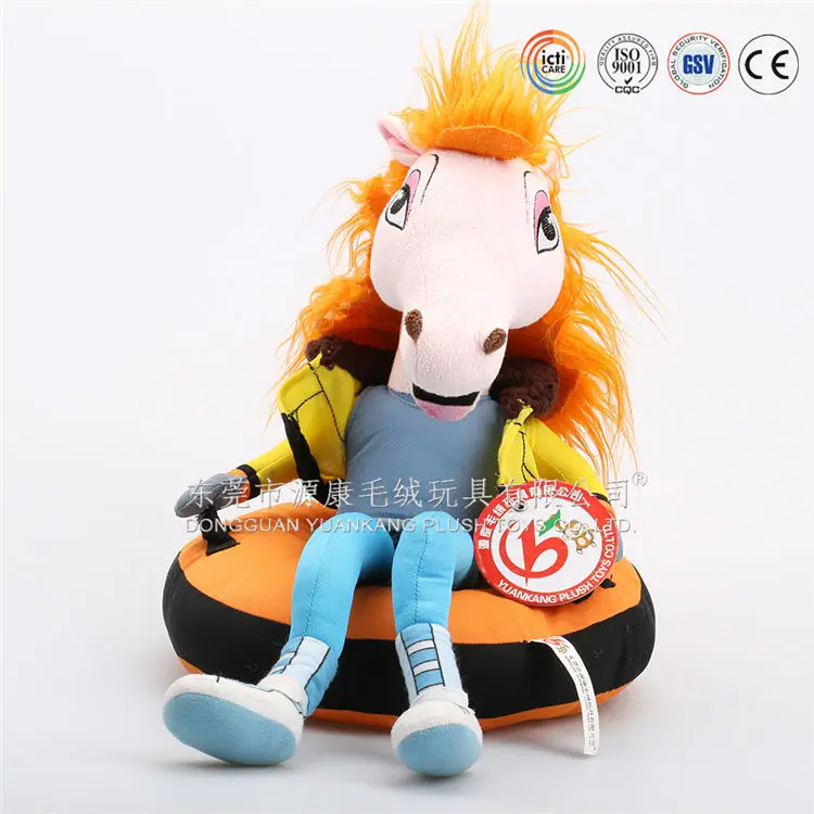 chrisha playful plush horse with sound