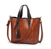 EM102 Fashion woman elegant vegan pu leather hand bags for ladies
