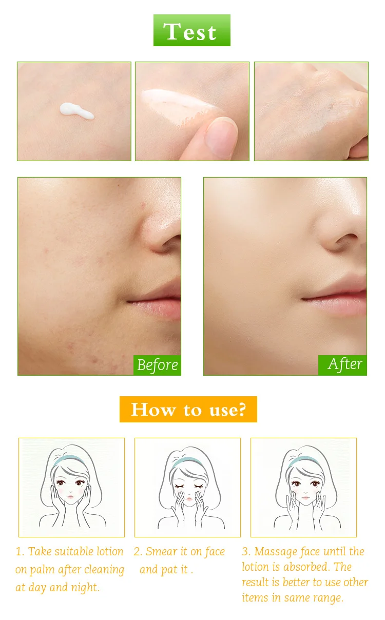 Natural skin care deep repairing smoothing kumquat vitamin C face lotion