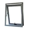 Double Glazing Aluminum Awning Window with Grill Design Awning Windows with Screen