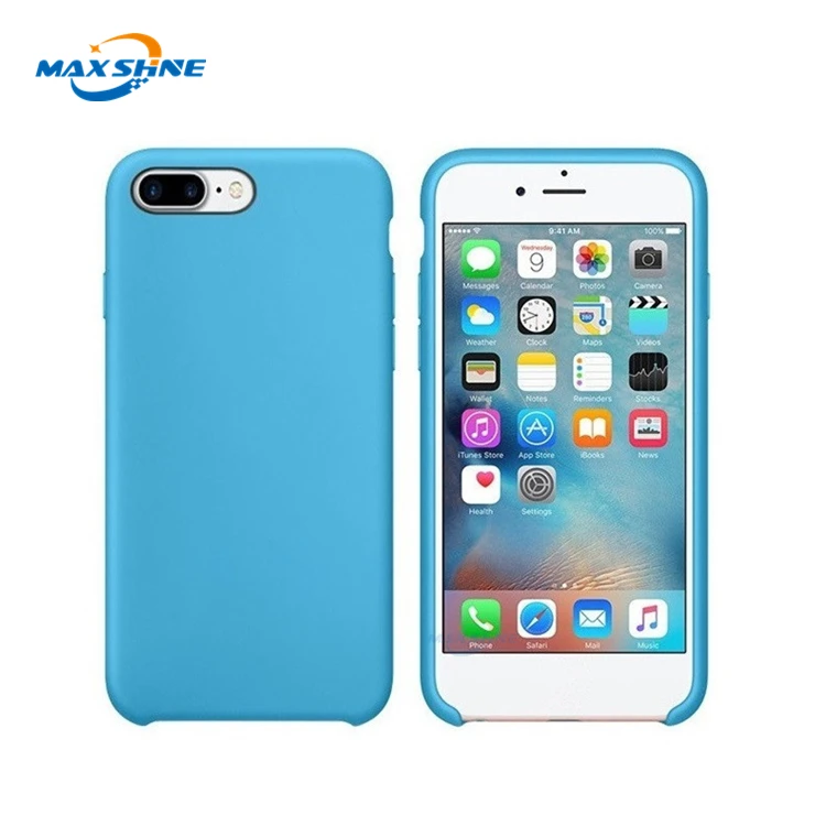 Microfiber Liquid Silicone Case For Iphone 6 7 8 X Xs Xr Max ,Original Silicone Case For Iphone xi 5.8 2019 Phone Case