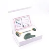 OEM Wholesale Anti Aging Small Amethyst Face Lifting Natural Germanium Body Massage 100% Green Jade Face Roller Set