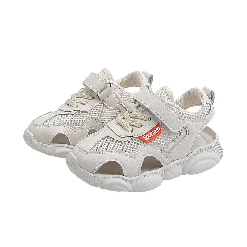 boys white sandals