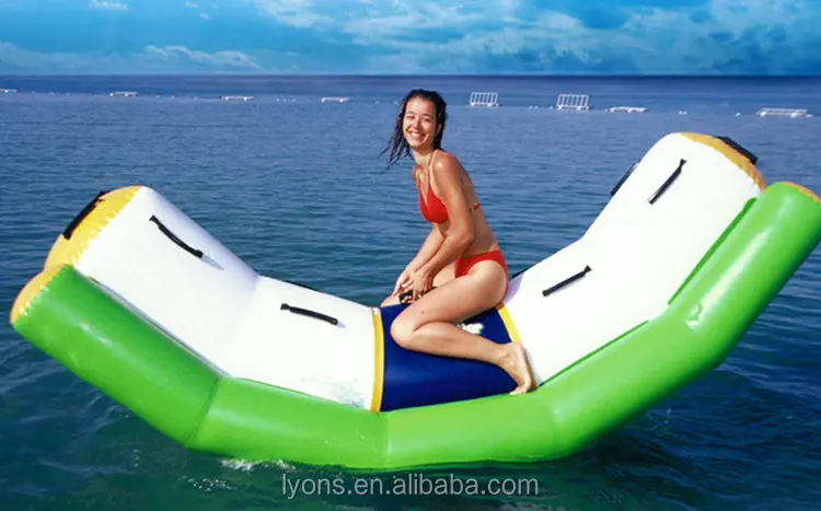 seesaw rocker inflatable pool toy