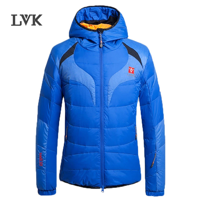 2016 new LVK Famous Brand winter jacket men patchwork warm