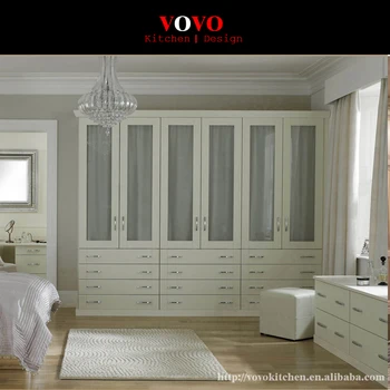 White Wood Wardrobe With Glass Door Design Buy Wood Wardrobe Solid Wood Wardrobe Wardrobe Design Product On Alibaba Com