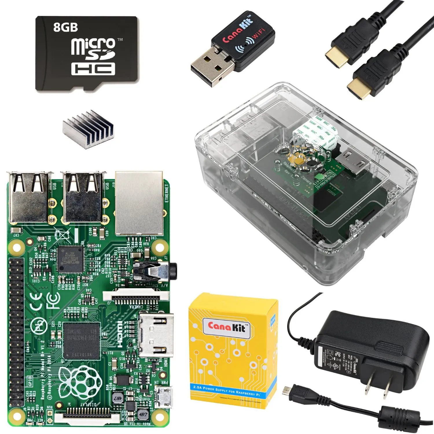 16 GB Edition CanaKit Raspberry Pi 3 Complete Starter Kit