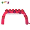 Outdoor beautiful flower pattern inflatable arch
