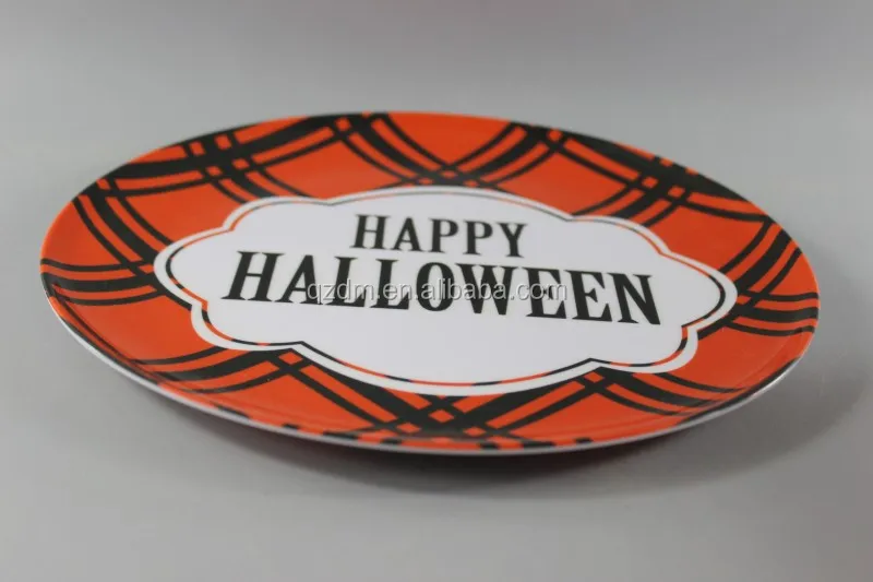 Hallowmas Melamine Dinner Plate Cheap Dishes