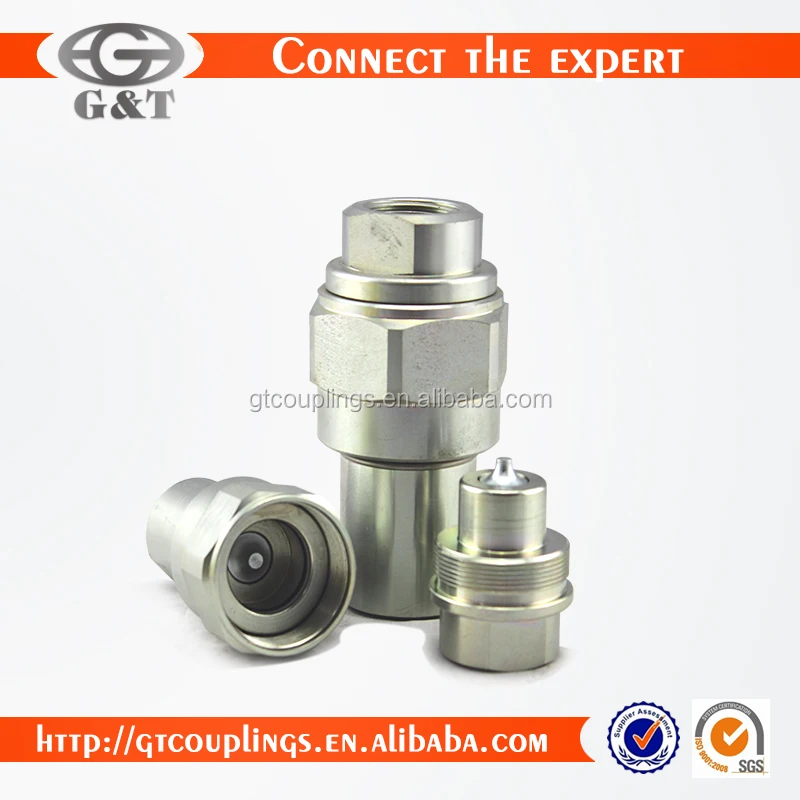1/4 Inch Npt Eaton W6000 Interchange 70 Mpa Hydraulic Quick Disconnect And Connect Fittings