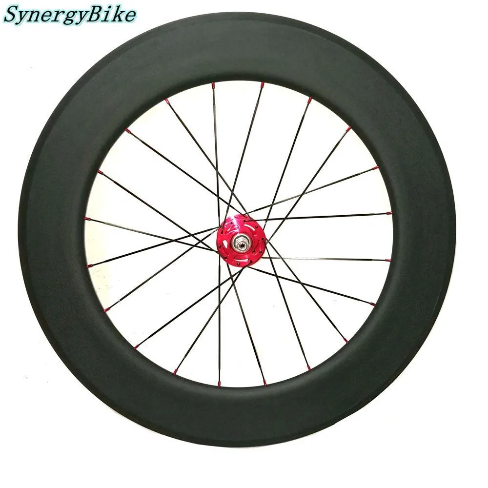 700c Light Weight Carbon Fiber Disc Wheel 23mm Width Track/road