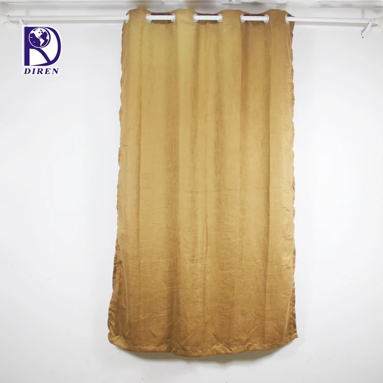 Suede fashion ready made curtain window