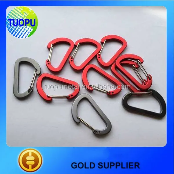 Custom Aluminum Carabiner Wire Gate,Carabiner Hook Wire Gate,Wire Gate