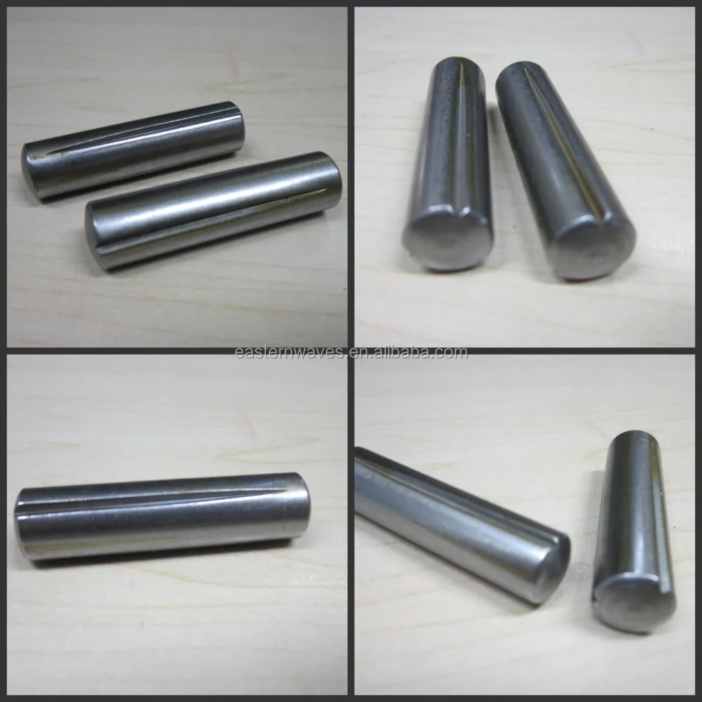 C45 Material Fulllength Taper Grooved Pins Iso8744 (din1471/iso8744