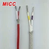 MICC ANSI/IEC color code Type L thermocouple wire