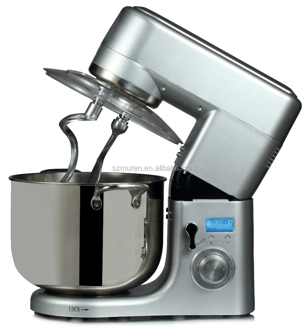 New kitchen stand mixer with stainless steel bowl