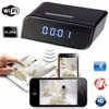 Newest Cheap WIFI Smartphone APP Control P2P SD/TF Card 1080P HD Motion Detection Spy Camera Clock