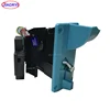 Plastic coin selector with timer and comparable electronic coin acceptor